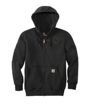 Load image into Gallery viewer, MSP Shield Carhartt Heavyweight Hooded FULL ZIP