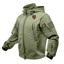 Load image into Gallery viewer, MSP Shield Rothco Special Ops Tactical Soft Shell Jacket Embroidery