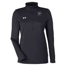 Load image into Gallery viewer, Camp Asquam UA Team Tech Longsleeve 1/4 Zip Ms/Ws Screen Print