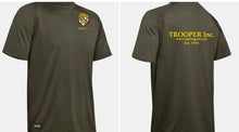 Load image into Gallery viewer, FOP Lodge 69 UA Tactical Tech Tee OD LS and SS