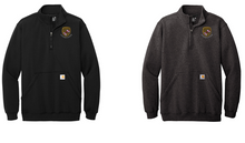 Load image into Gallery viewer, Licensing Carhartt Midweight 1/4-Zip Mock Neck Sweatshirt