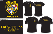 Load image into Gallery viewer, FOP Lodge 69 UA Team Tech Short Sleeve and Long Sleeve Tee Men's and Women's