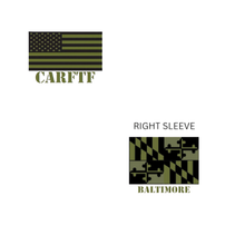 Load image into Gallery viewer, CARFTF UA Tac Performance Polo Short Sleeve OD and Black
