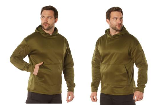 MSP Shield Rothco Concealed Carry Hoodie Embroidery