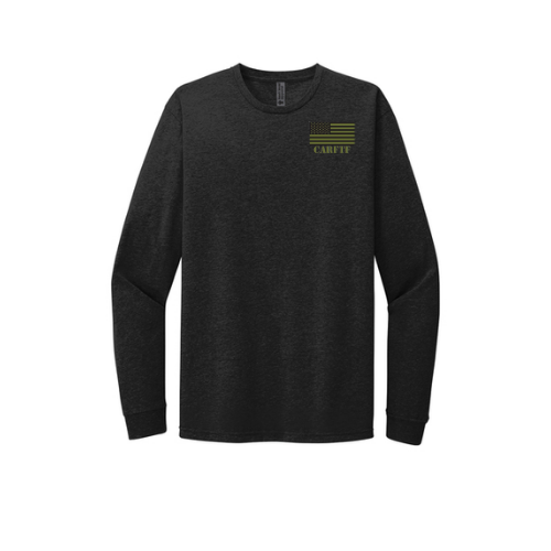 CARFTF Screen print Next Level Tee Shirt Long Sleeve Unisex
