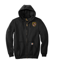 Load image into Gallery viewer, MSP Shield Carhartt Midweight Hooded Sweatshirt FULL ZIP
