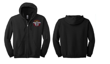 Load image into Gallery viewer, Aviation Gildan Full-Zip Sweatshirt (Embroidery)
