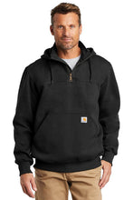 Load image into Gallery viewer, Available MSP shield Carhartt heavyweight Hooded 1/4 Zip
