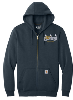 MedSTAR Trauma Carhartt Midweight Hooded Sweatshirt FULL ZIP Mens