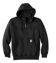 Load image into Gallery viewer, SOD Carhartt heavyweight Hooded 1/4 Zip
