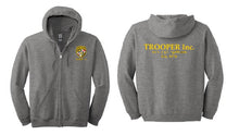 Load image into Gallery viewer, FOP Lodge 69  Gildan Full-Zip Hoody Sweatshirt, Screen print
