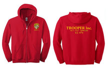 Load image into Gallery viewer, FOP Lodge 69  Gildan Full-Zip Hoody Sweatshirt, Screen print
