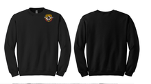 Load image into Gallery viewer, Aviation LEFT CHEST Screen print Gildan Crewneck Sweatshirt Blank Back
