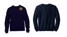 Load image into Gallery viewer, Aviation LEFT CHEST Screen print Gildan Crewneck Sweatshirt Blank Back
