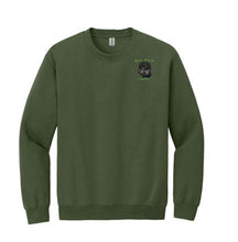 Load image into Gallery viewer, MVD Screen print Gildan Crewneck Sweatshirt
