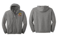 Load image into Gallery viewer, Aviation LEFT CHEST Screen print Gildan Full-Zip Sweatshirt
