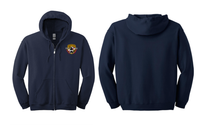 Load image into Gallery viewer, Aviation LEFT CHEST Screen print Gildan Full-Zip Sweatshirt
