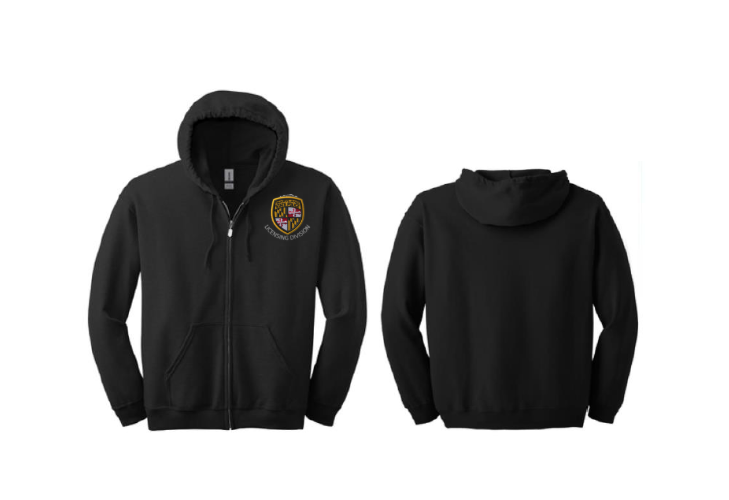 Licensing Gildan Full-Zip Sweatshirt Screen Print