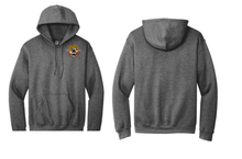 Load image into Gallery viewer, Aviation LEFT CHEST Screen print Gildan Hoody Sweatshirt blank back
