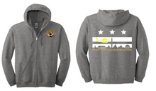 Load image into Gallery viewer, MedSTAR MSP Collaboration Gildan Full-Zip Hoody Sweatshirt, Screen print
