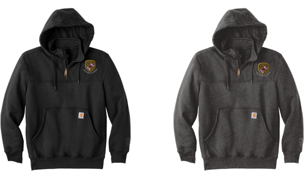 Licensing Carhartt heavyweight Hooded 1/4 Zip