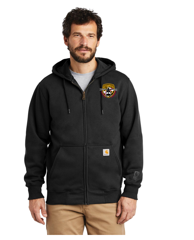Aviation Carhartt heavyweight Hooded FULL ZIP