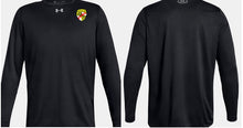 Load image into Gallery viewer, MSP Shield UA Locker Tech Long Sleeve Tee Screenprint W/M
