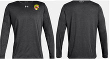 Load image into Gallery viewer, MSP Shield UA Locker Tech Long Sleeve Tee Screenprint W/M
