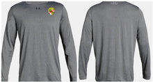 Load image into Gallery viewer, MSP Shield UA Locker Tech Long Sleeve Tee Screenprint W/M
