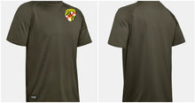 Load image into Gallery viewer, MSP Shield UA Locker Tech Short Sleeve Tee Screenprint W/M
