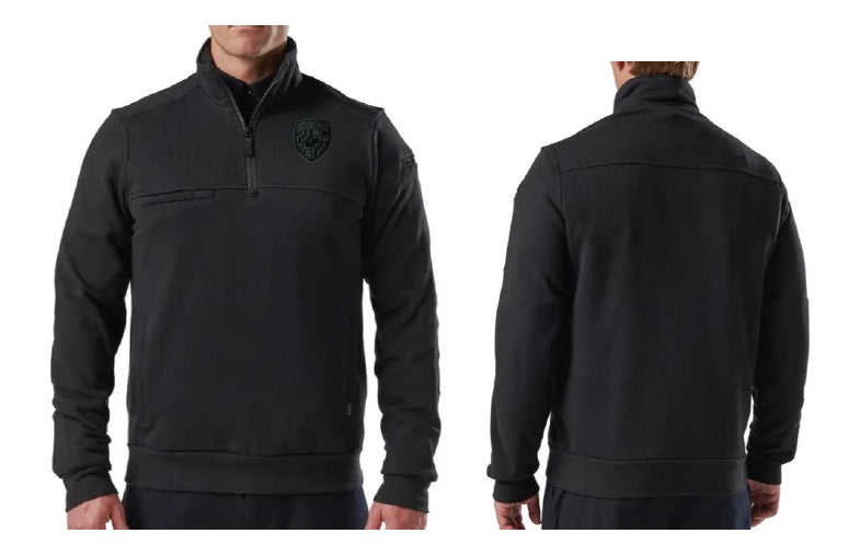 Available MSP Shield  5.11 Job Shirt 1/4 Zip Embroidery