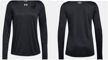 Load image into Gallery viewer, MSP Shield UA Locker Tech Long Sleeve Tee Screenprint W/M
