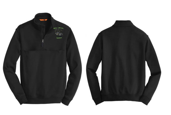 MVD Cornerstone Job Shirt 1/4 Zip Embroidery