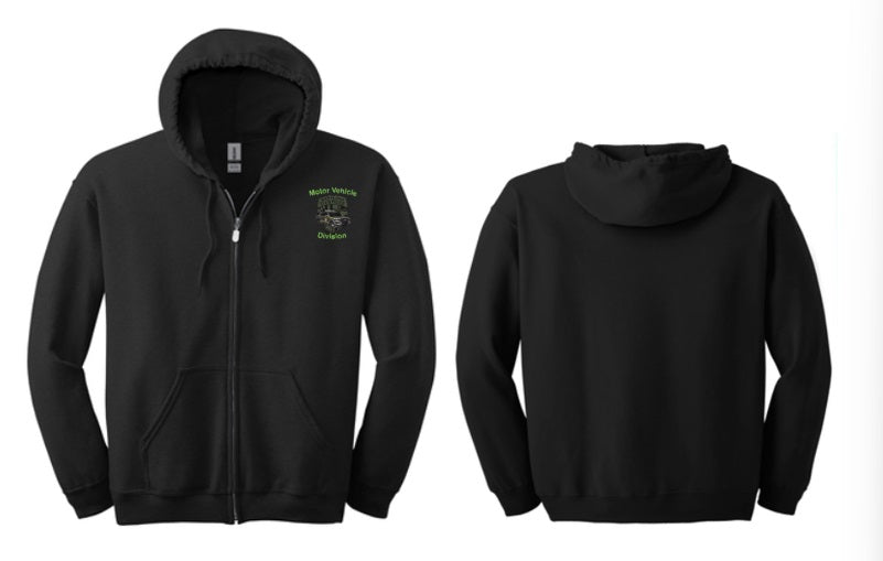 MVD Screen print Gildan Full-Zip Sweatshirt