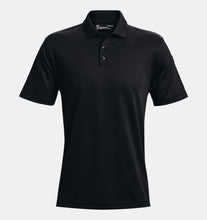 Load image into Gallery viewer, Available FOP Lodge 69 UA Tac Performance Polo Short Sleeve Black
