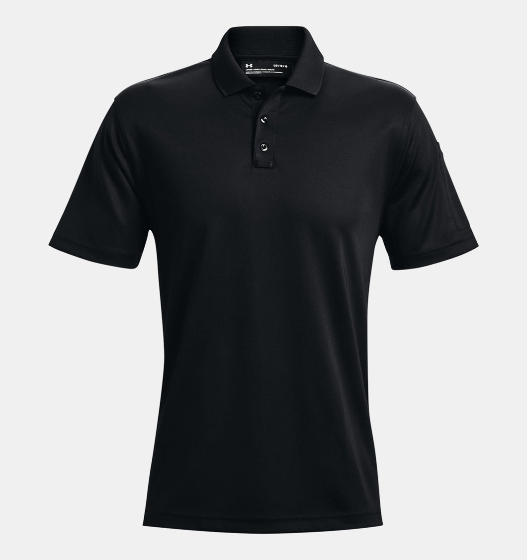 Available EVOC UA Tac Performance Polo Short Sleeve Black