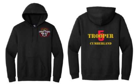 AVAILABLE Aviation Gildan Hoodie TROOPER 5 BACK