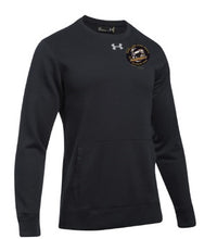 Load image into Gallery viewer, Available HoneyBadger Black UA Hustle Crewneck
