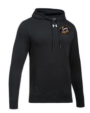 Load image into Gallery viewer, Available HoneyBadger Black UA Hustle Hoody
