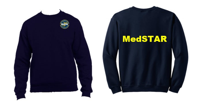 MedSTAR Gildan Crewneck Sweatshirt, Screen print