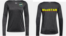 Load image into Gallery viewer, MedSTAR UA Tech Team  Long Sleeve Tee Screen Print Womens
