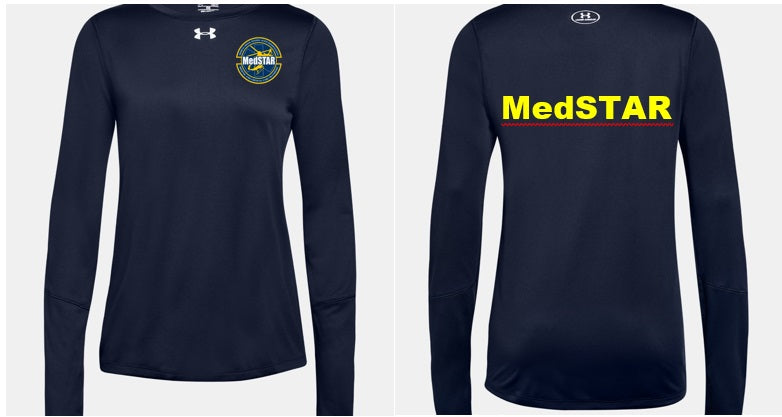 MedSTAR UA Tech Team  Long Sleeve Tee Screen Print Womens