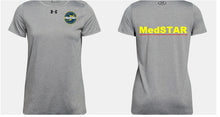 Load image into Gallery viewer, MedSTAR UA Tech Team  Short Sleeve Tee Screen Print Womens
