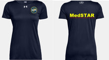 Load image into Gallery viewer, MedSTAR UA Tech Team  Short Sleeve Tee Screen Print Womens
