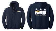 Load image into Gallery viewer, MedSTAR Gildan Full-Zip Hoody Sweatshirt, Screen print
