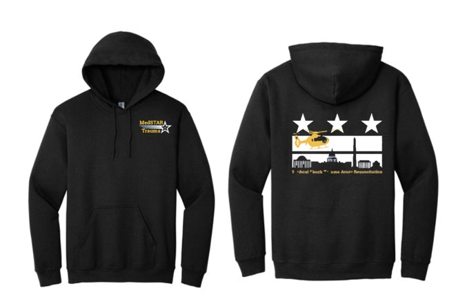MedSTAR Gildan Hoody Sweatshirt, Screenprint