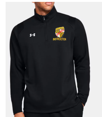 Available MSP Instructor UA Hustle Fleece 1/4 Zip