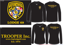Load image into Gallery viewer, FOP Lodge 69 UA Team Tech Short Sleeve and Long Sleeve Tee Men's and Women's
